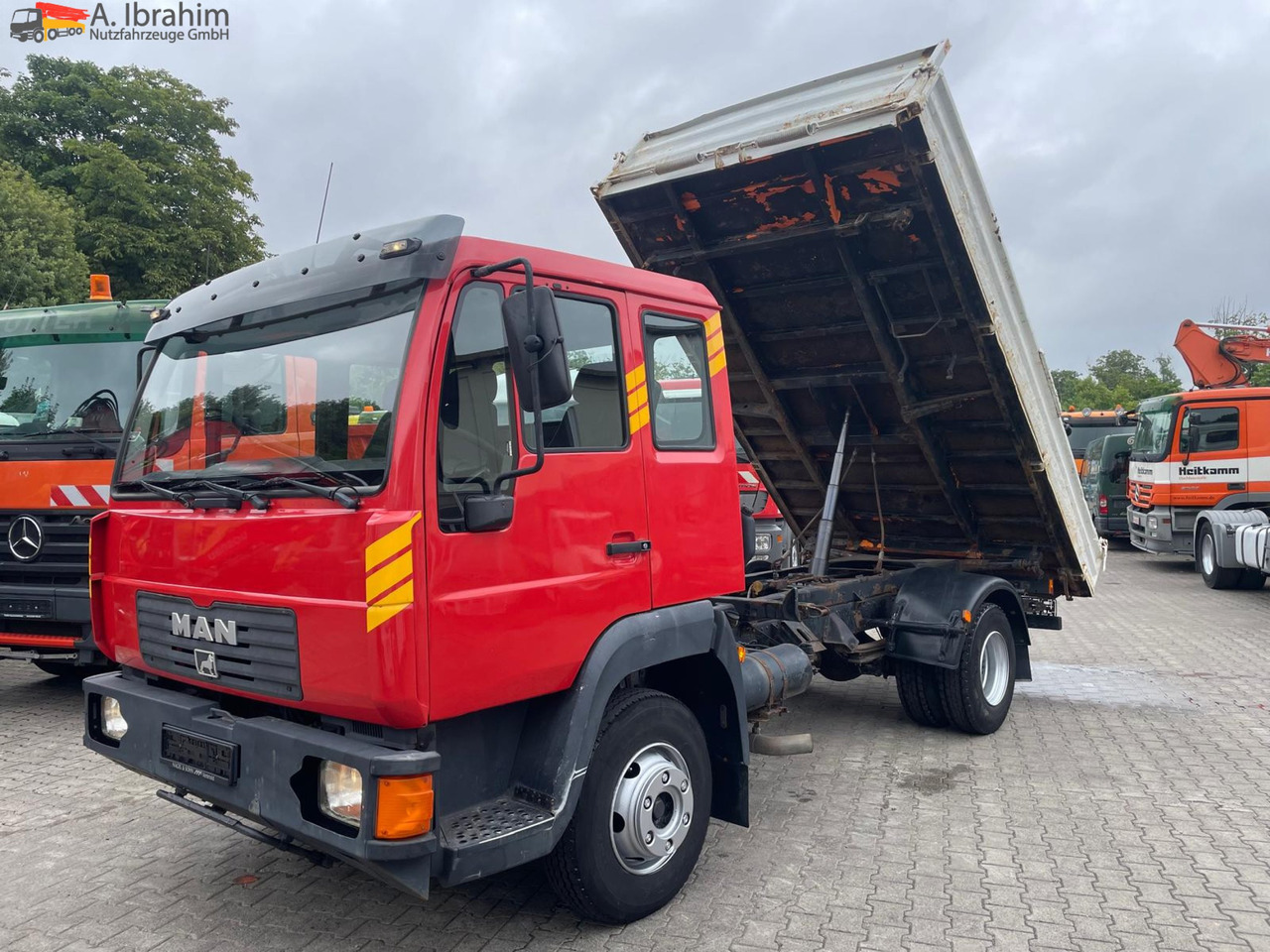 MAN L2000 Rost ja (Aufbau), sonst Zustand gut - Малотоннажный самосвал: фото 1 MAN L2000 Rost ja (Aufbau), sonst Zustand gut - Малотоннажный самосвал: фото 1