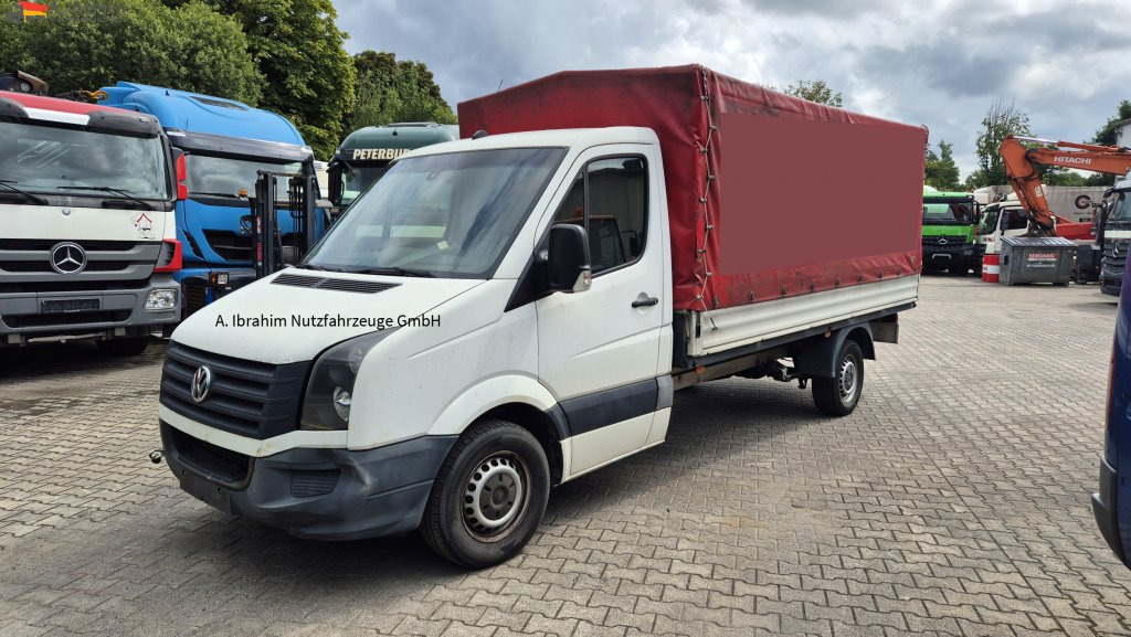 VW Crafter 2.0 L Diesel Pritsche 4.35 m - Тентованный фургон: фото 1 VW Crafter 2.0 L Diesel Pritsche 4.35 m - Тентованный фургон: фото 1