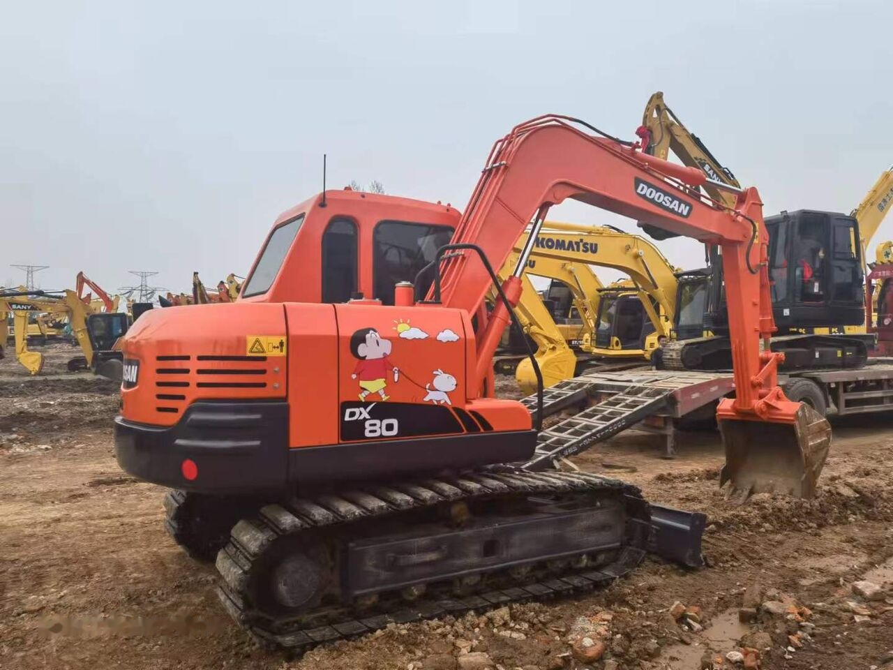 Doosan DX80 - Гусеничный экскаватор: фото 3 Doosan DX80 - Гусеничный экскаватор: фото 3