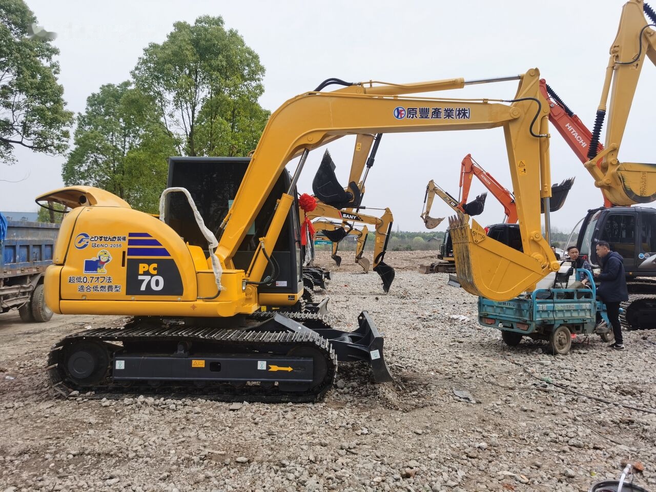 Komatsu PC70 - Гусеничный экскаватор: фото 2 Komatsu PC70 - Гусеничный экскаватор: фото 2
