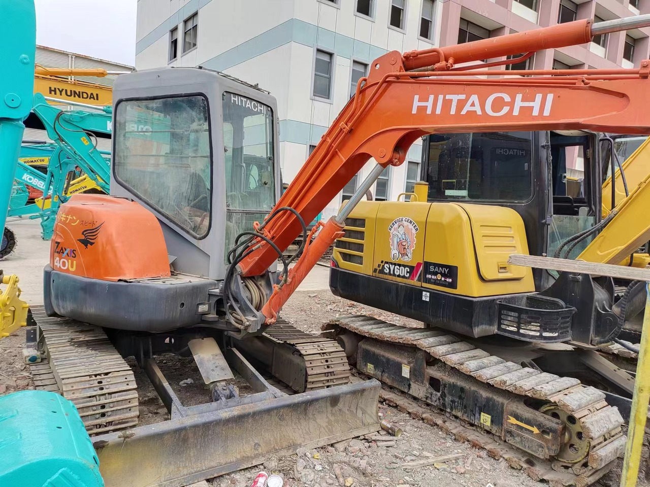 HITACHI ZX40U - Мини-экскаватор: фото 4 HITACHI ZX40U - Мини-экскаватор: фото 4