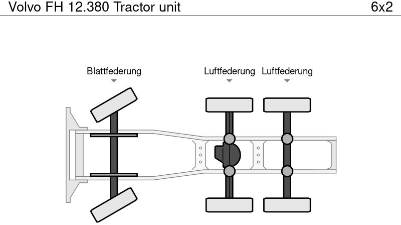 Тягач Volvo FH 12.380 Tractor unit: фото 18