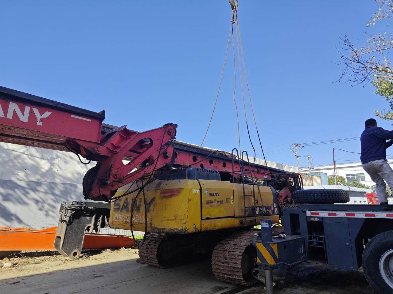 SANY SR205 Rotary Drill USED Crawler Drill rig - Буровая машина: фото 2 SANY SR205 Rotary Drill USED Crawler Drill rig - Буровая машина: фото 2