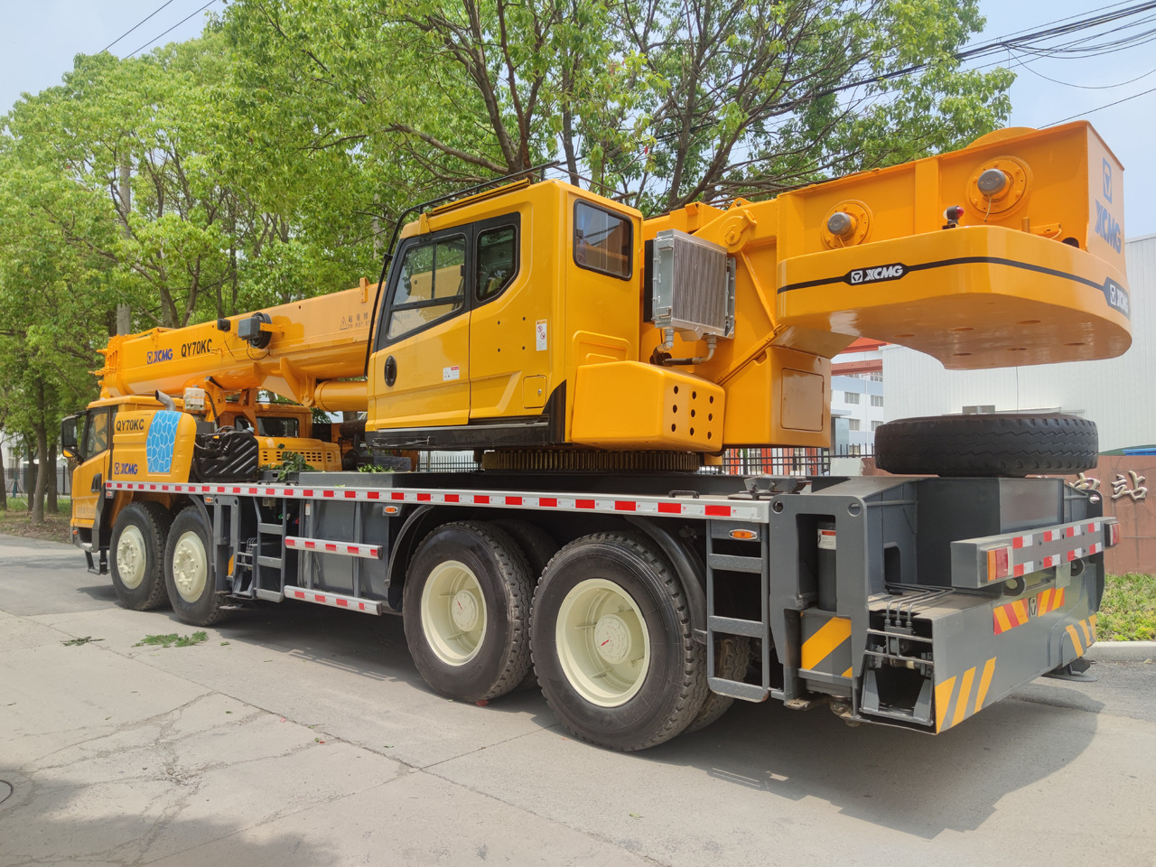 Мобильный кран XCMG QY70KC TRUCK CRANE USED XCMG 70TON  QY70K QY70K-2 MOBILE TRUCK CRANE: фото 8