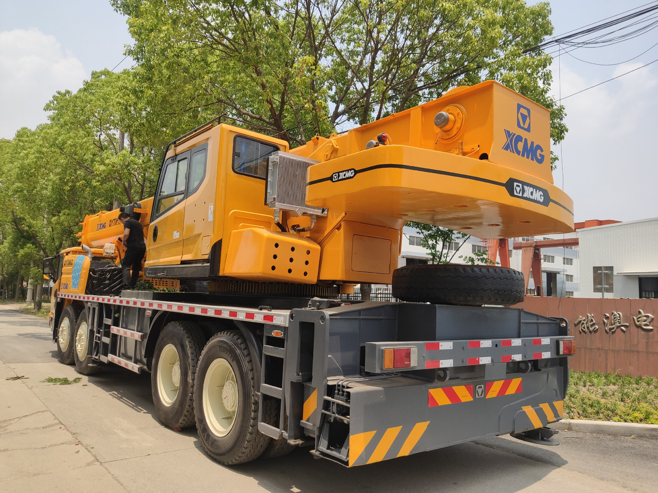 Мобильный кран XCMG QY70KC TRUCK CRANE USED XCMG 70TON  QY70K QY70K-2 MOBILE TRUCK CRANE: фото 7