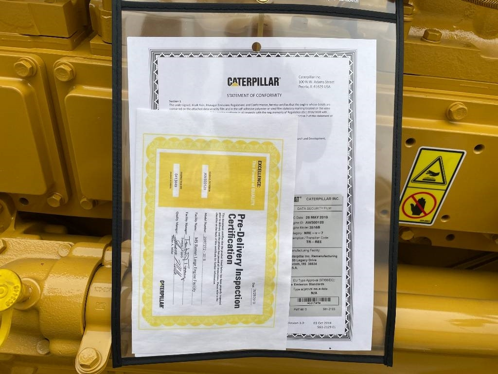 Новый Электрогенератор CAT 3516B HD - 2.500 kVA Generator - DPX-18107: фото 22