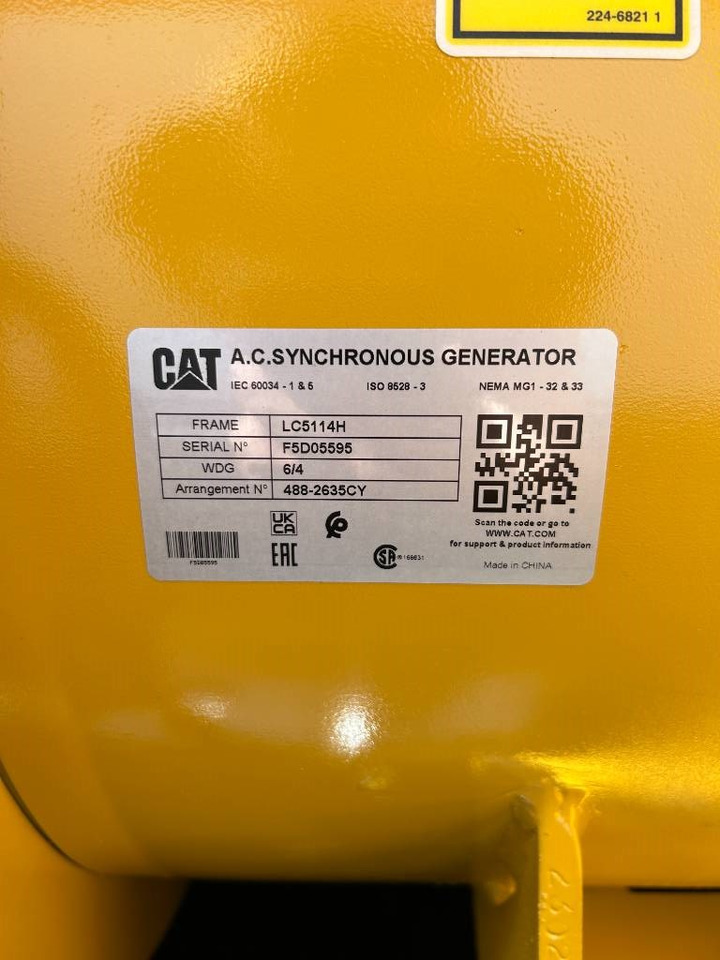 Новый Электрогенератор CAT DE275E0 - C9 - 275 kVA Generator - DPX-18020: фото 15