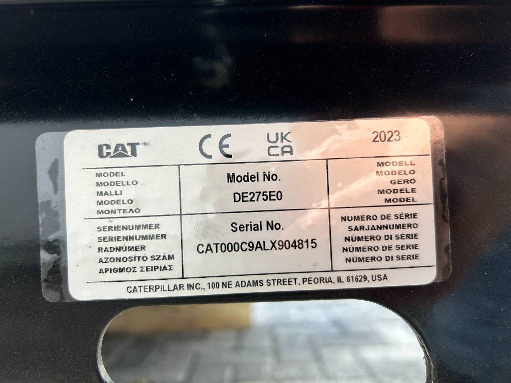 Новый Электрогенератор CAT DE275E0 - C9 - 275 kVA Generator - DPX-18020: фото 18