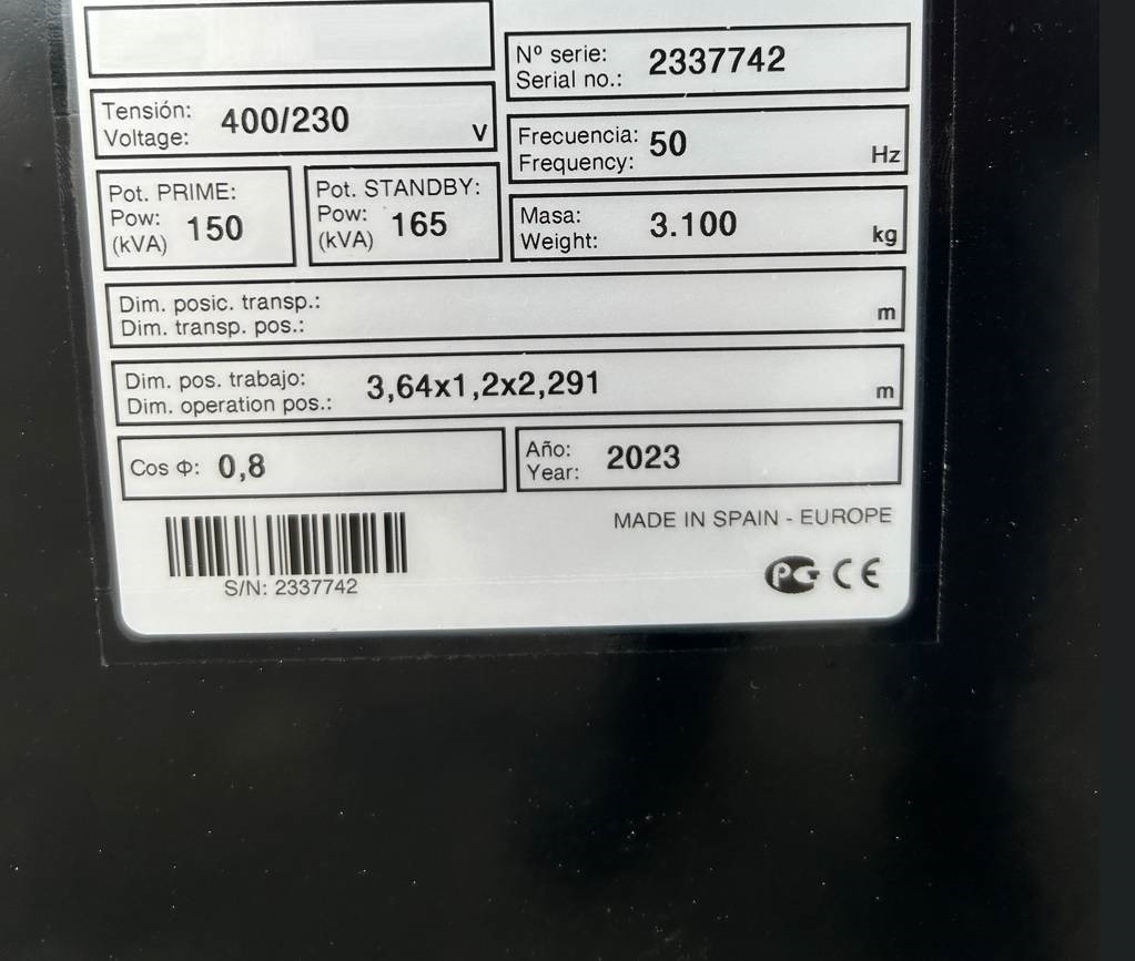 Deutz TCD6.1L6 - 165 kVA Stage V Generator - DPX-19014 - Электрогенератор: фото 4 Deutz TCD6.1L6 - 165 kVA Stage V Generator - DPX-19014 - Электрогенератор: фото 4