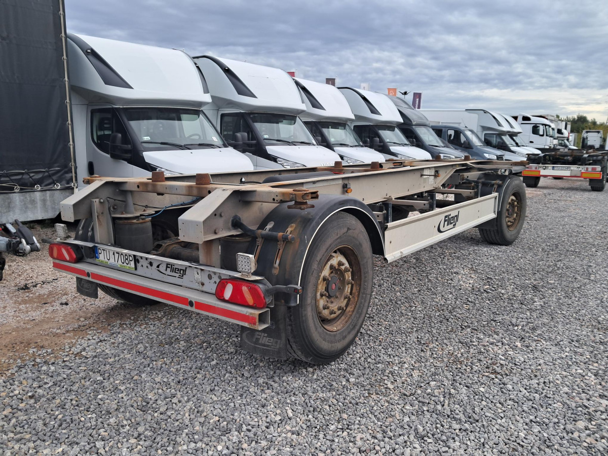 FLIEGL ZWP 180 POD KONTENERY - Прицеп-контейнеровоз/ Сменный кузов: фото 4 FLIEGL ZWP 180 POD KONTENERY - Прицеп-контейнеровоз/ Сменный кузов: фото 4