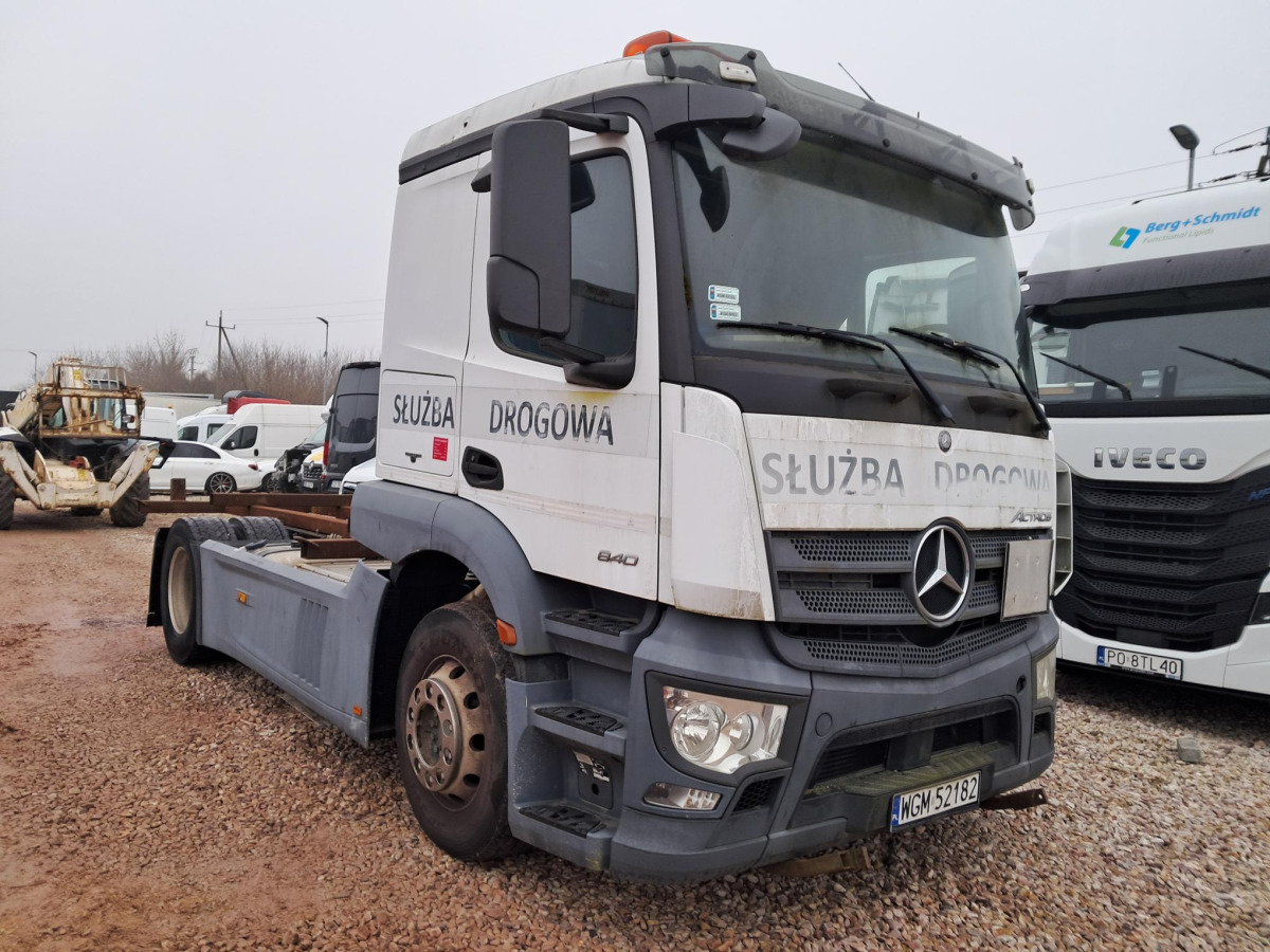MERCEDES BENZ ACTROS DO ZABUDOWY - Грузовик: фото 1 MERCEDES BENZ ACTROS DO ZABUDOWY - Грузовик: фото 1