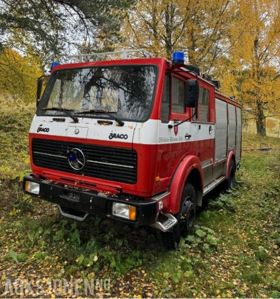 1979 Mercedes-Benz 1017 4x4 BRANNBIL, 26.500km - Пожарная машина: фото 1 1979 Mercedes-Benz 1017 4x4 BRANNBIL, 26.500km - Пожарная машина: фото 1