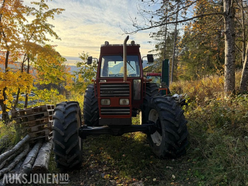 1980 Fiat 880 m/Turbo, nylig oppusset - Трактор: фото 2 1980 Fiat 880 m/Turbo, nylig oppusset - Трактор: фото 2