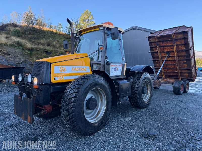 1996 JCB Fastrac 1135 7565 timer. Rep objekt med henger - Трактор: фото 1 1996 JCB Fastrac 1135 7565 timer. Rep objekt med henger - Трактор: фото 1