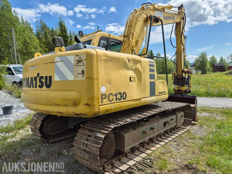 1998 Komatsu PC130, beltegraver m. Engcon tiltrotator - Экскаватор: фото 5 1998 Komatsu PC130, beltegraver m. Engcon tiltrotator - Экскаватор: фото 5