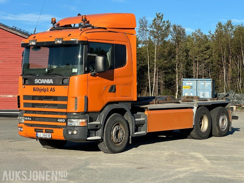 2000 Scania R 144 - 460 Krokbil - Крюковой мультилифт: фото 1 2000 Scania R 144 - 460 Krokbil - Крюковой мультилифт: фото 1