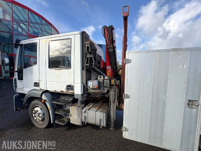 2004 Iveco 120E24 EUROCARGO kranbil - registrert for 5 sitteplasser - Автоманипулятор: фото 5 2004 Iveco 120E24 EUROCARGO kranbil - registrert for 5 sitteplasser - Автоманипулятор: фото 5