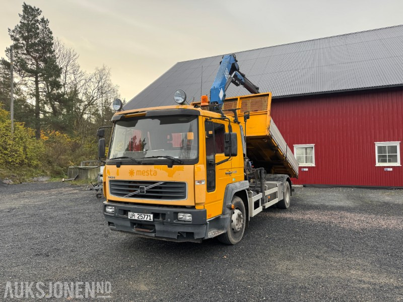 2006 Volvo FL6 H 4X2 Kranbil med tipp - HMF 683K2 Kran - Автоманипулятор: фото 2 2006 Volvo FL6 H 4X2 Kranbil med tipp - HMF 683K2 Kran - Автоманипулятор: фото 2