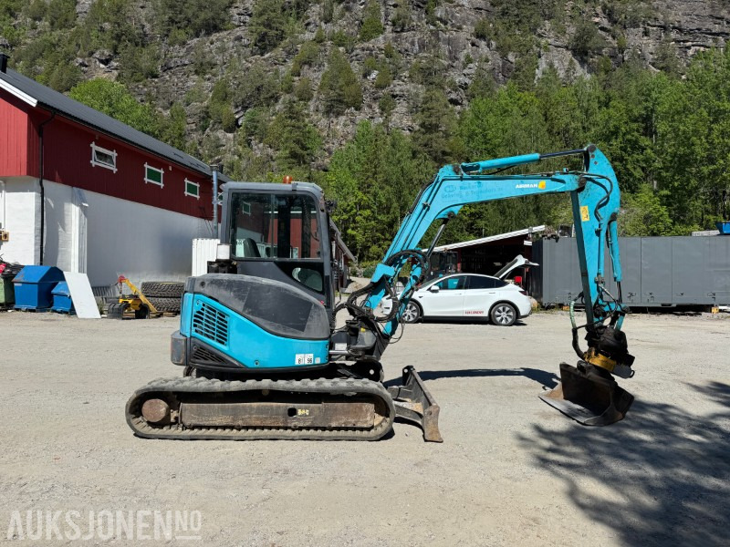 2007 Airman AX50U-4 Gravemaskin - Beltegraver - Engcon tiltrotator - Sentralsmøring - Экскаватор: фото 5 2007 Airman AX50U-4 Gravemaskin - Beltegraver - Engcon tiltrotator - Sentralsmøring - Экскаватор: фото 5