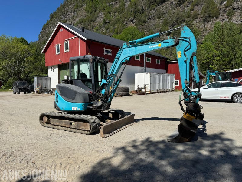 2007 Airman AX50U-4 Gravemaskin - Beltegraver - Engcon tiltrotator - Sentralsmøring - Экскаватор: фото 4 2007 Airman AX50U-4 Gravemaskin - Beltegraver - Engcon tiltrotator - Sentralsmøring - Экскаватор: фото 4