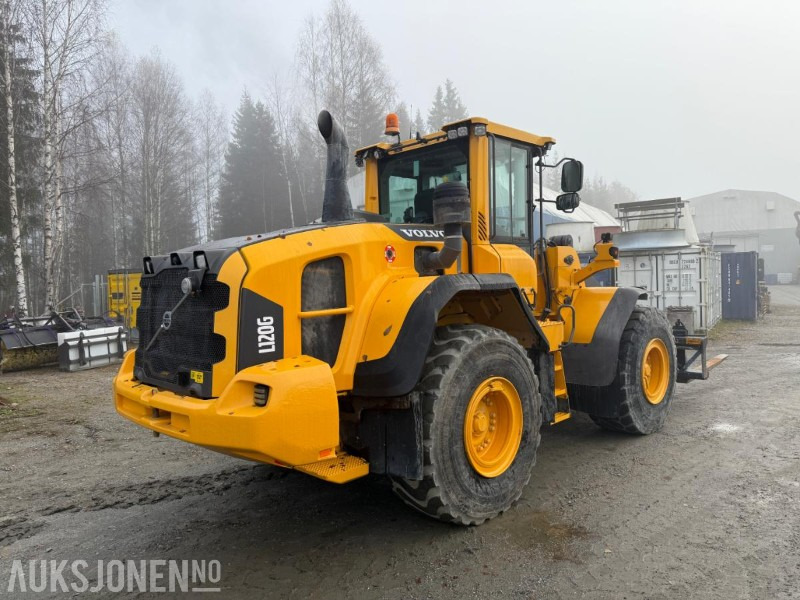 2014 Volvo L120G hjullaster, 7763 timer, Hydr. pallegaffel, nylig service og årskontroll - Колёсный погрузчик: фото 5 2014 Volvo L120G hjullaster, 7763 timer, Hydr. pallegaffel, nylig service og årskontroll - Колёсный погрузчик: фото 5