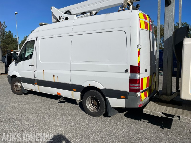 2015 Mercedes-Benz Sprinter 519 liftbil 190hk med Safi SCJ 14 personløfter EU OK - Грузовик с подъемником: фото 4 2015 Mercedes-Benz Sprinter 519 liftbil 190hk med Safi SCJ 14 personløfter EU OK - Грузовик с подъемником: фото 4