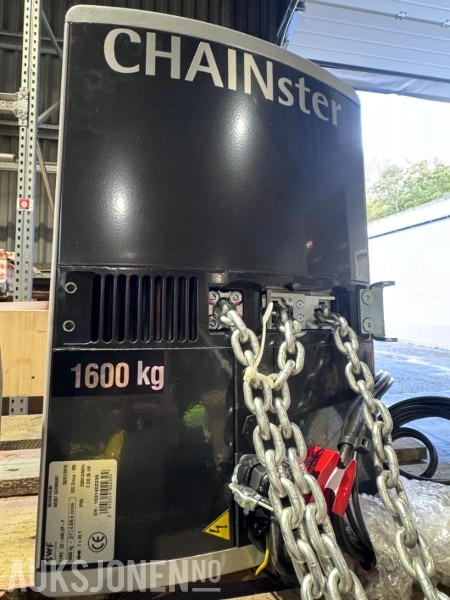 2015 SWF - Chainster 1600 kg - CC-045.2P-F - Elektrisk kjetting talje - Med kabelkontroll - Ubrukt i eske - Строительное оборудование: фото 2 2015 SWF - Chainster 1600 kg - CC-045.2P-F - Elektrisk kjetting talje - Med kabelkontroll - Ubrukt i eske - Строительное оборудование: фото 2