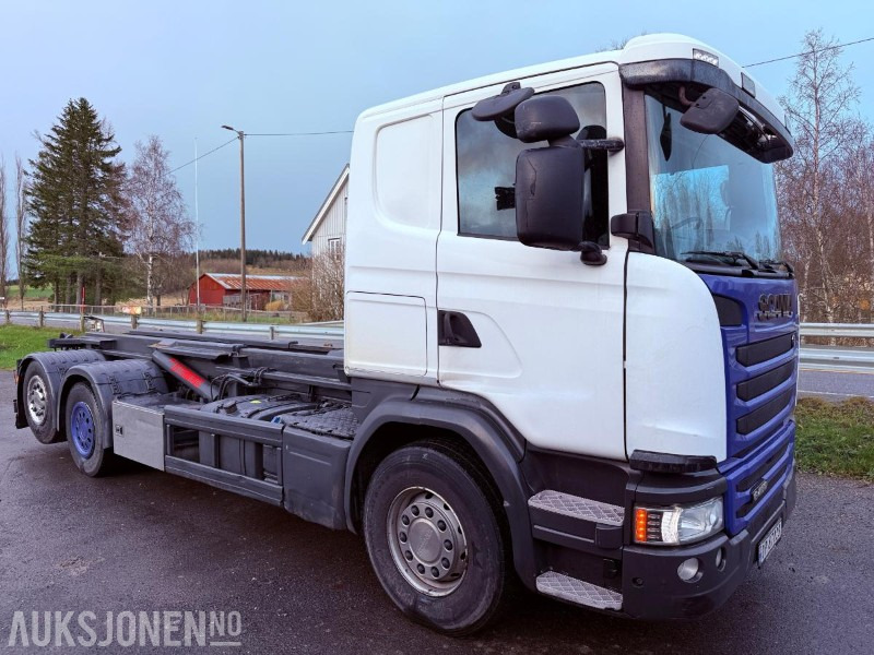 2015 Scania G450 EURO 6 444933 km - Styrbar boggi og Webasto - Крюковой мультилифт: фото 3 2015 Scania G450 EURO 6 444933 km - Styrbar boggi og Webasto - Крюковой мультилифт: фото 3