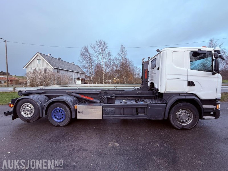 2015 Scania G450 EURO 6 444933 km - Styrbar boggi og Webasto - Крюковой мультилифт: фото 4 2015 Scania G450 EURO 6 444933 km - Styrbar boggi og Webasto - Крюковой мультилифт: фото 4