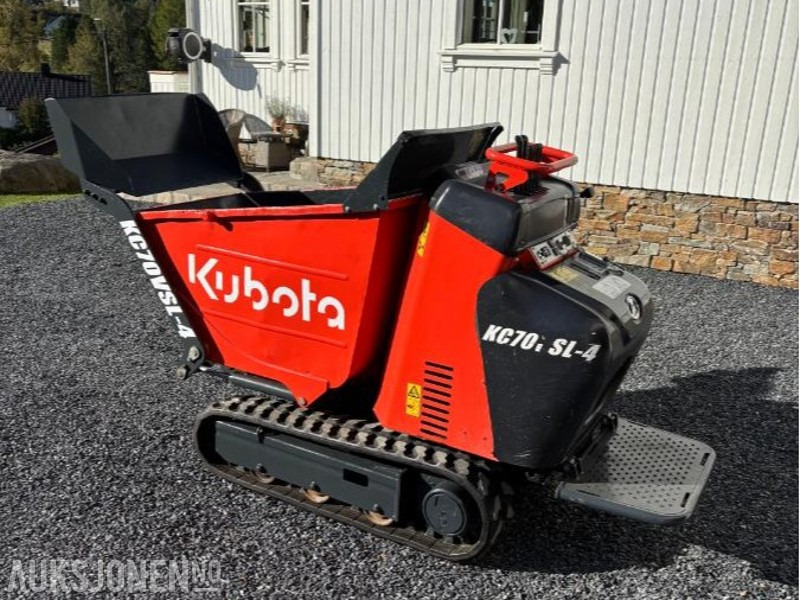 2016 Kubota KC70 VSL-4 - Selvlastende minidumper - Внедорожный самосвал: фото 1 2016 Kubota KC70 VSL-4 - Selvlastende minidumper - Внедорожный самосвал: фото 1