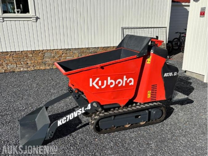 2016 Kubota KC70 VSL-4 - Selvlastende minidumper - Внедорожный самосвал: фото 3 2016 Kubota KC70 VSL-4 - Selvlastende minidumper - Внедорожный самосвал: фото 3