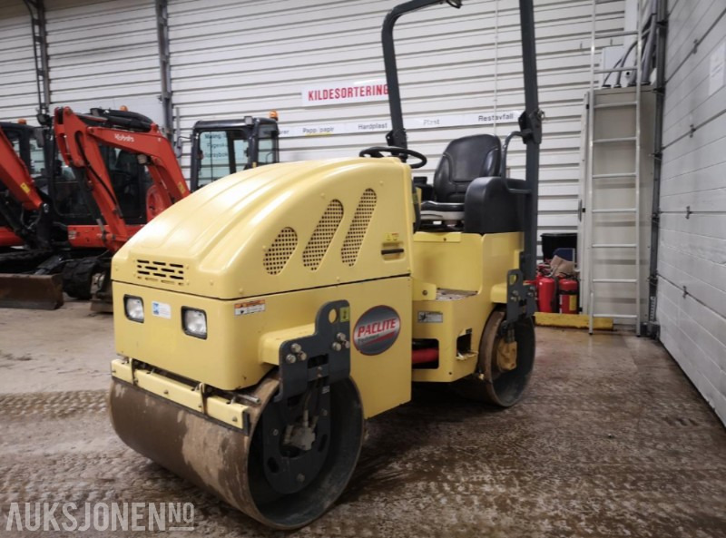 2016 PacLite RM900D, Tandemvals, kun 167 timer, Kubota motor, Perfekt til asfaltering - Каток: фото 1 2016 PacLite RM900D, Tandemvals, kun 167 timer, Kubota motor, Perfekt til asfaltering - Каток: фото 1