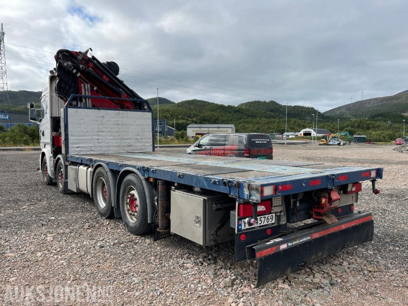 2016 Scania R-serie 8x2 HMF 85TM kranbil, Komplett karmsett, Kran sertifisert Aug 2025, Eu godkjent til 05.10.2026, klar til nye oppdrag ! - Автоманипулятор: фото 5 2016 Scania R-serie 8x2 HMF 85TM kranbil, Komplett karmsett, Kran sertifisert Aug 2025, Eu godkjent til 05.10.2026, klar til nye oppdrag ! - Автоманипулятор: фото 5