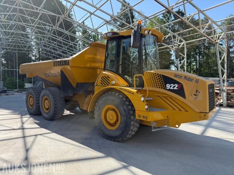 2017 Hydrema 922F 2.55 DUMPER SERVICEHISTORIKK LITE TIMER. - Внедорожный самосвал: фото 2 2017 Hydrema 922F 2.55 DUMPER SERVICEHISTORIKK LITE TIMER. - Внедорожный самосвал: фото 2