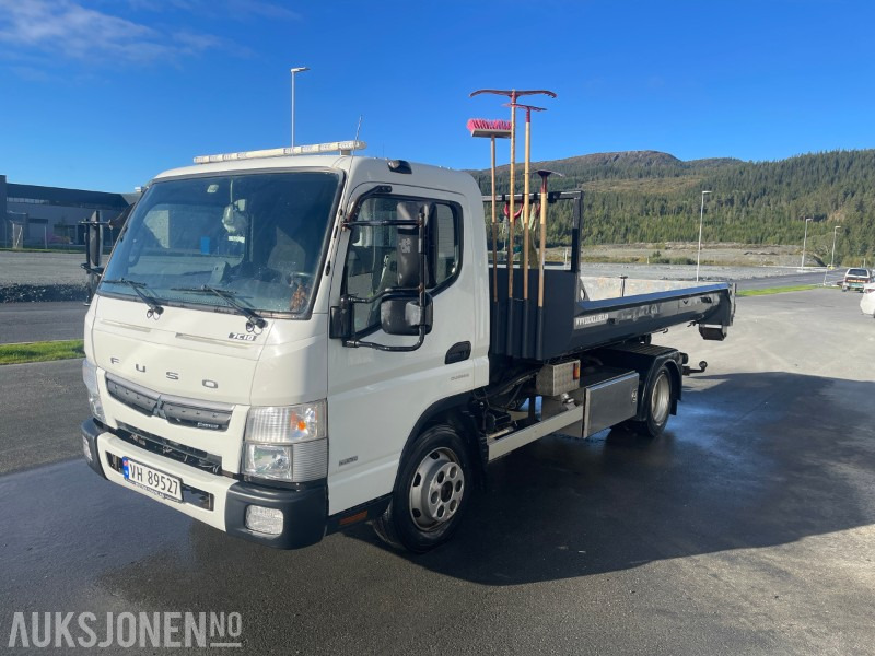 2017 Mitsubishi Fuso Canter planbil med tipp - Грузовик бортовой/ Платформа: фото 1 2017 Mitsubishi Fuso Canter planbil med tipp - Грузовик бортовой/ Платформа: фото 1