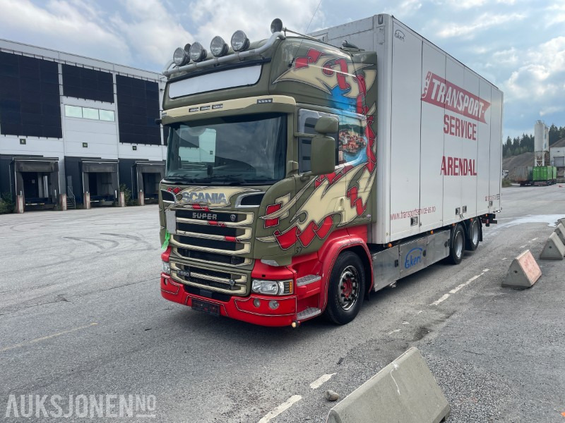 2017 Scania R-580 Ekeriskap m/fullside åpning - Грузовик с закрытым кузовом: фото 3 2017 Scania R-580 Ekeriskap m/fullside åpning - Грузовик с закрытым кузовом: фото 3