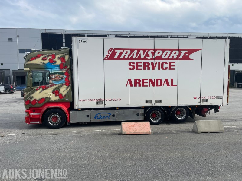 2017 Scania R-580 Ekeriskap m/fullside åpning - Грузовик с закрытым кузовом: фото 5 2017 Scania R-580 Ekeriskap m/fullside åpning - Грузовик с закрытым кузовом: фото 5