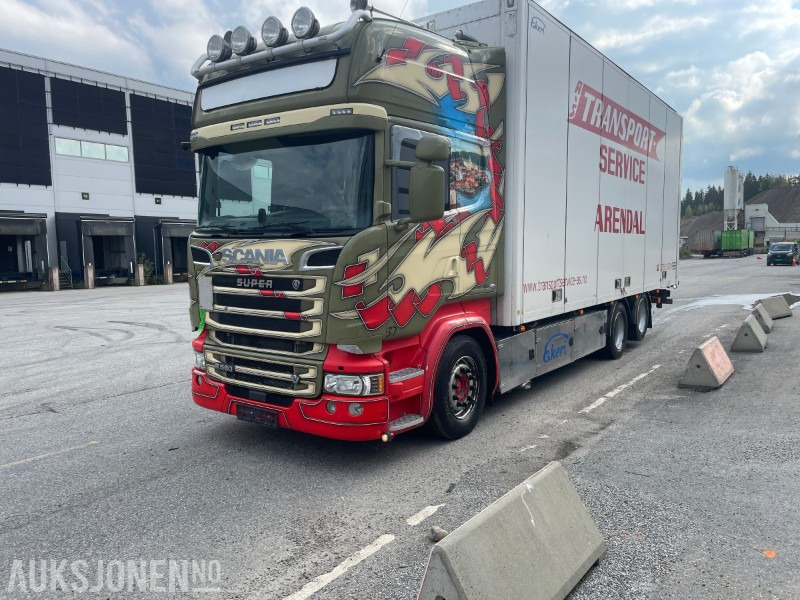 2017 Scania R-580 Ekeriskap m/fullside åpning - Грузовик с закрытым кузовом: фото 2 2017 Scania R-580 Ekeriskap m/fullside åpning - Грузовик с закрытым кузовом: фото 2