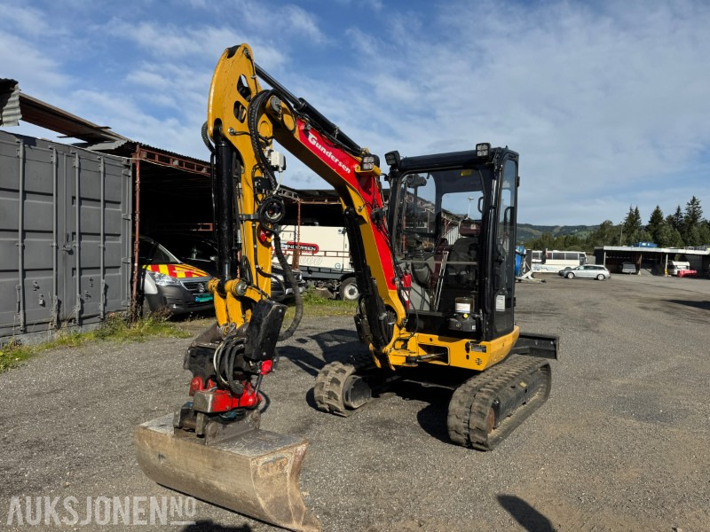 2018 Cat 302.7 DCR minigraver med 2 skuffer og rototilt. - Мини-экскаватор: фото 2 2018 Cat 302.7 DCR minigraver med 2 skuffer og rototilt. - Мини-экскаватор: фото 2