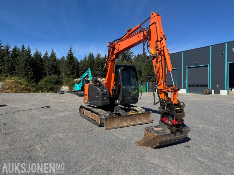 2018 Hitachi ZX85US-5 - Beltegraver - Gravemaskin - Tilt - Lyspakke - Экскаватор: фото 3 2018 Hitachi ZX85US-5 - Beltegraver - Gravemaskin - Tilt - Lyspakke - Экскаватор: фото 3