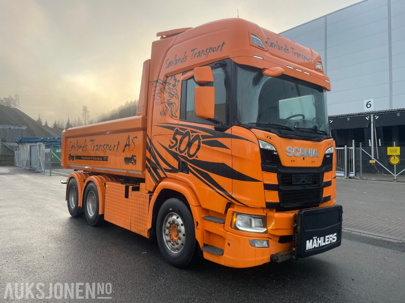 2018 Scania R500 6x4 m/dumperkasse brøyterigget Kun 167 000 km - Самосвал: фото 2 2018 Scania R500 6x4 m/dumperkasse brøyterigget Kun 167 000 km - Самосвал: фото 2
