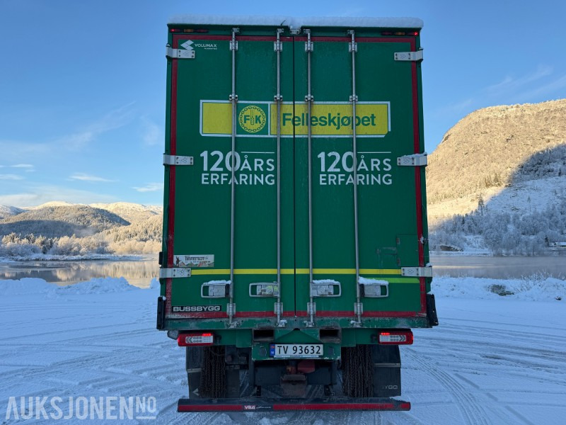 2018 Volvo FH 540 Skapbil med Bussbygg Volumax påbygg - Eu godkjent - Servicehistorikk - Грузовик с закрытым кузовом: фото 4 2018 Volvo FH 540 Skapbil med Bussbygg Volumax påbygg - Eu godkjent - Servicehistorikk - Грузовик с закрытым кузовом: фото 4
