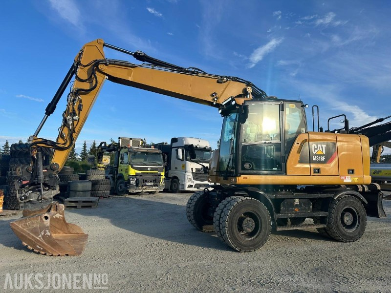2019 Cat M318F hjulgraver med tiltrotator og skuff - Экскаватор: фото 2 2019 Cat M318F hjulgraver med tiltrotator og skuff - Экскаватор: фото 2