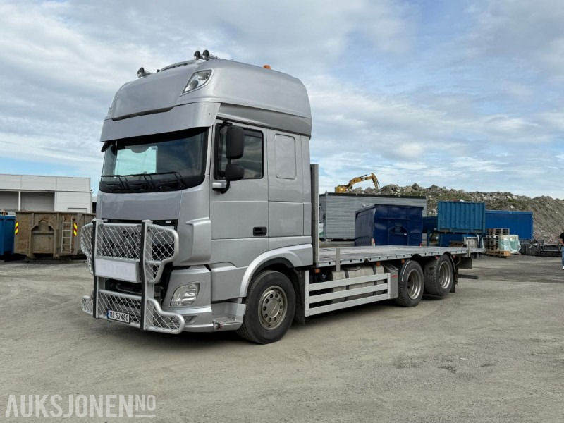 2019 DAF XF 530 FAS 6X2 Planbil - Strøere - Påkostet - VBG - 464432KM - Грузовик бортовой/ Платформа: фото 1 2019 DAF XF 530 FAS 6X2 Planbil - Strøere - Påkostet - VBG - 464432KM - Грузовик бортовой/ Платформа: фото 1