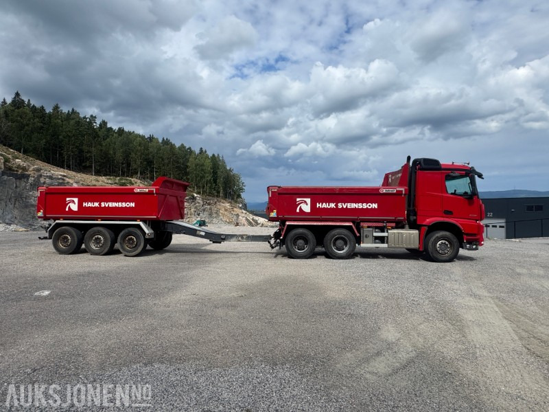2019 Mercedes-Benz ARCOS - Fullt sett - Bil og henger - Tippsett - Самосвал: фото 4 2019 Mercedes-Benz ARCOS - Fullt sett - Bil og henger - Tippsett - Самосвал: фото 4