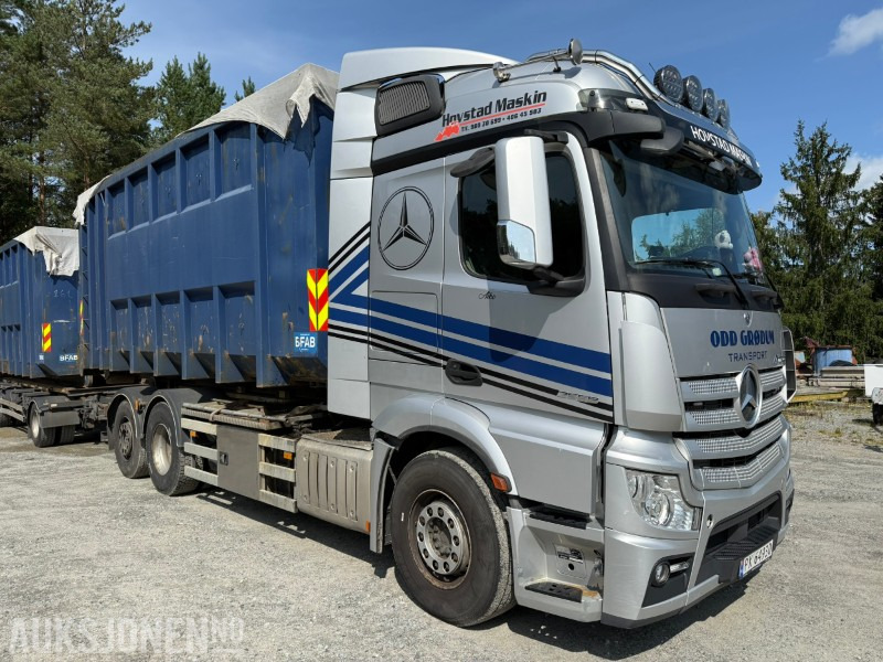 2019 Mercedes-Benz Actros Krokbil / Leveres Eugodkjent - Крюковой мультилифт: фото 3 2019 Mercedes-Benz Actros Krokbil / Leveres Eugodkjent - Крюковой мультилифт: фото 3