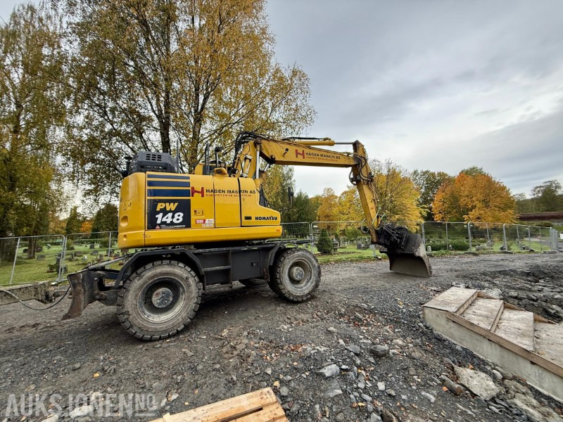 2021 Komatsu PW 148-11 hjulgraver | GPS | 360 kamera - Экскаватор: фото 4 2021 Komatsu PW 148-11 hjulgraver | GPS | 360 kamera - Экскаватор: фото 4