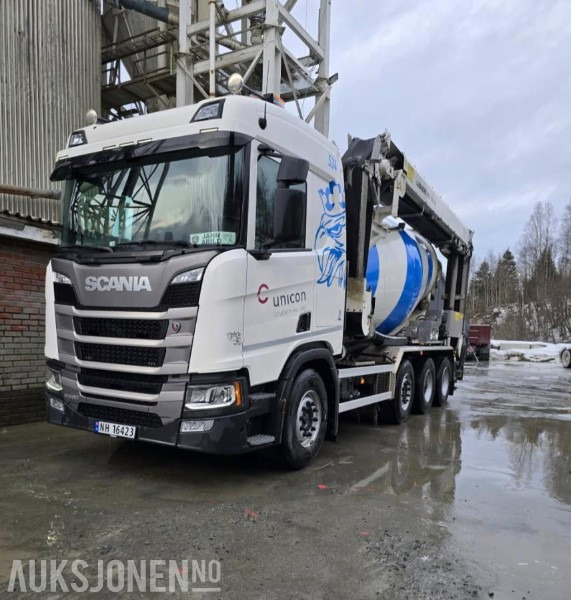 2023 Scania R-serie båndbil / 8x2 tridem / 61295 km - Автобетоносмеситель: фото 1 2023 Scania R-serie båndbil / 8x2 tridem / 61295 km - Автобетоносмеситель: фото 1