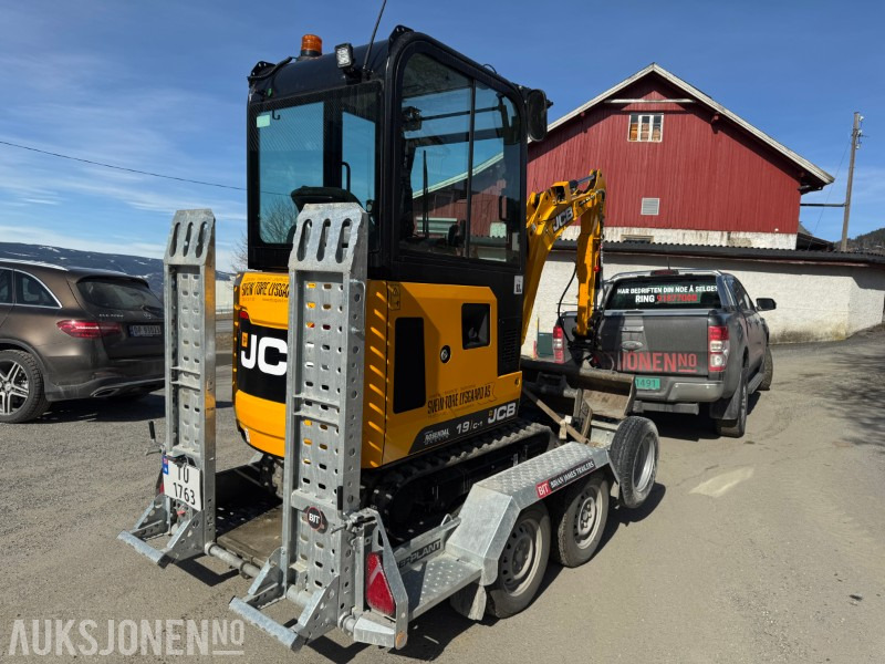 2024 JCB 19 C-1 MINIGRAVER, 3 SKUFFER, PIGGHAMMER, MASKINHENGER, KUN 200 TIMER, UTVIDET GARANTI - Мини-экскаватор: фото 5 2024 JCB 19 C-1 MINIGRAVER, 3 SKUFFER, PIGGHAMMER, MASKINHENGER, KUN 200 TIMER, UTVIDET GARANTI - Мини-экскаватор: фото 5