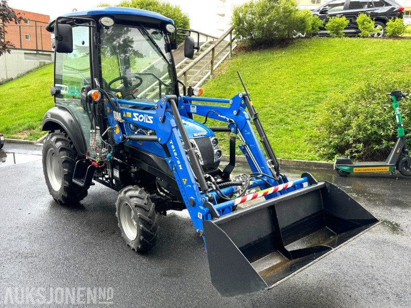 2024 Solis 26 HST minitraktor | kun 15 timer | 4WD | frontlaster m/ skuffe | varmeapparat - Трактор: фото 3 2024 Solis 26 HST minitraktor | kun 15 timer | 4WD | frontlaster m/ skuffe | varmeapparat - Трактор: фото 3